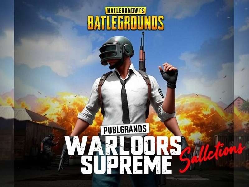PUBG Warlord Warrior Supreme Game Cover - Indian Version